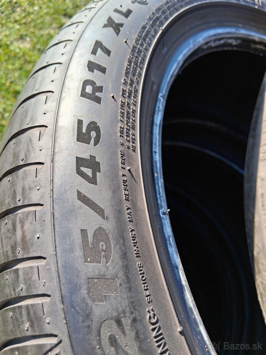 215/45 r17 letne pneumatiky - 2