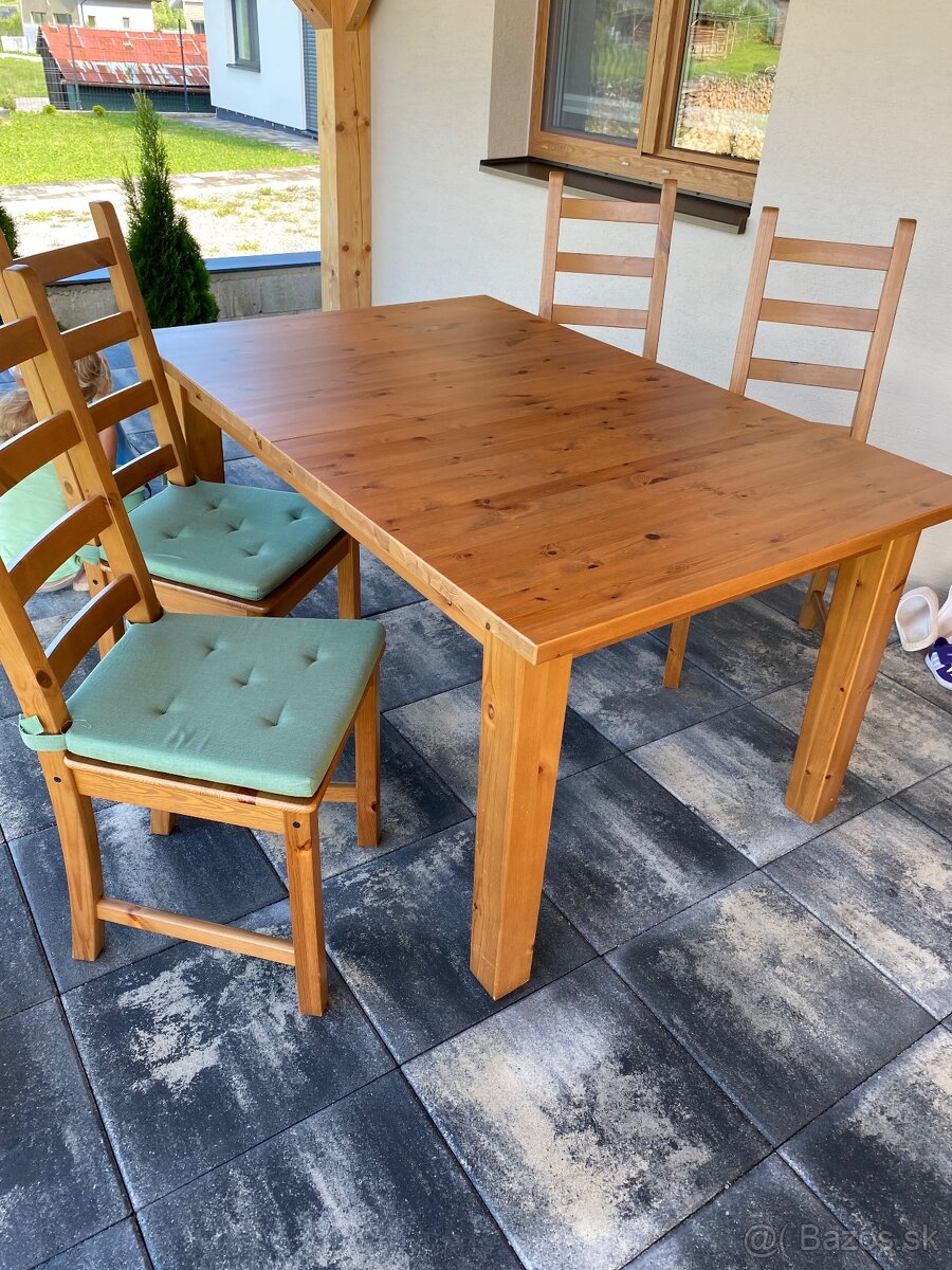 Jedálenský stôl so stoličkami - 2