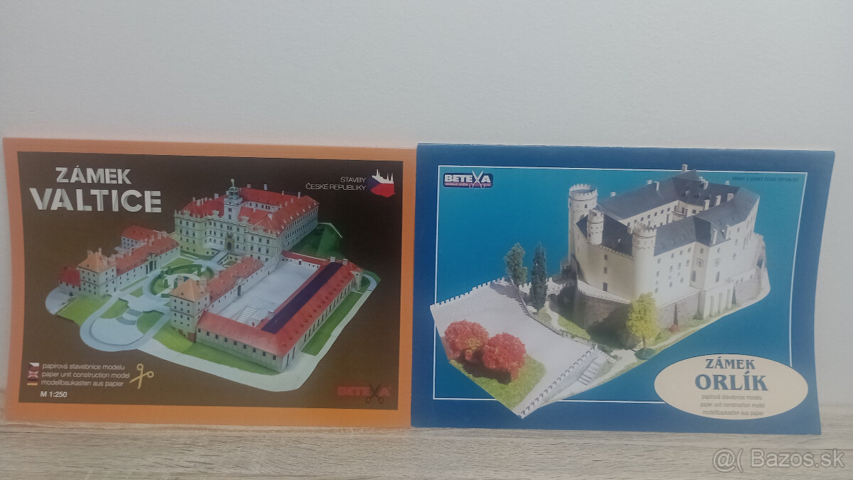 papierové modely, vystrihovačky - 2