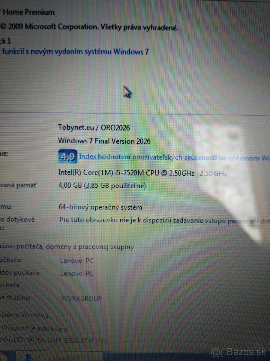 Lenovo G580 - 2