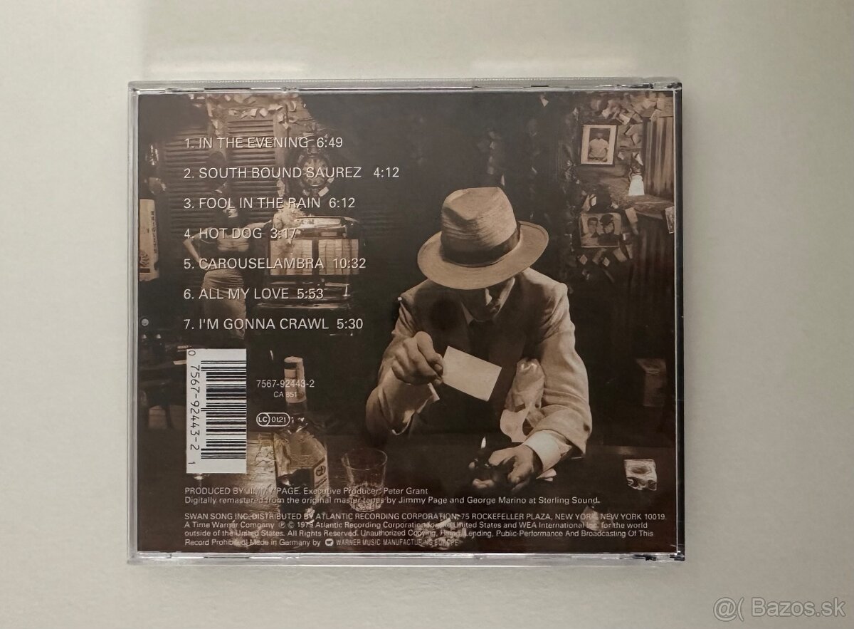 CD Led Zeppelin: In Through the Out Door - 2