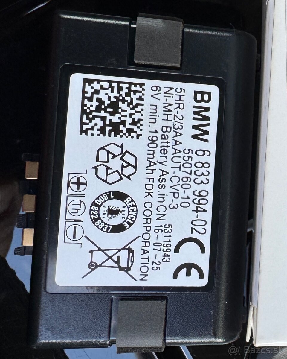 Telematická batéria OE BMW TCB 84 10 6 833 994 - 2