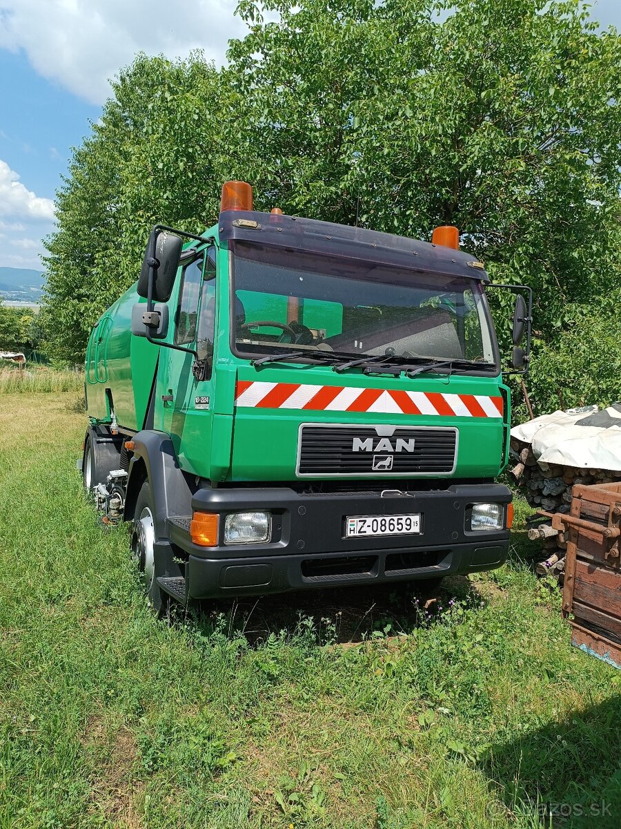 MAN 18224 zametacie auto - 2