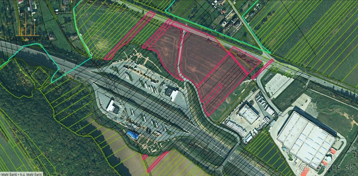 EXKLUZÍVNE NA PREDAJ – LUKRATÍVNY PRIEMYSELNÝ POZEMOK MALÝ Š - 2