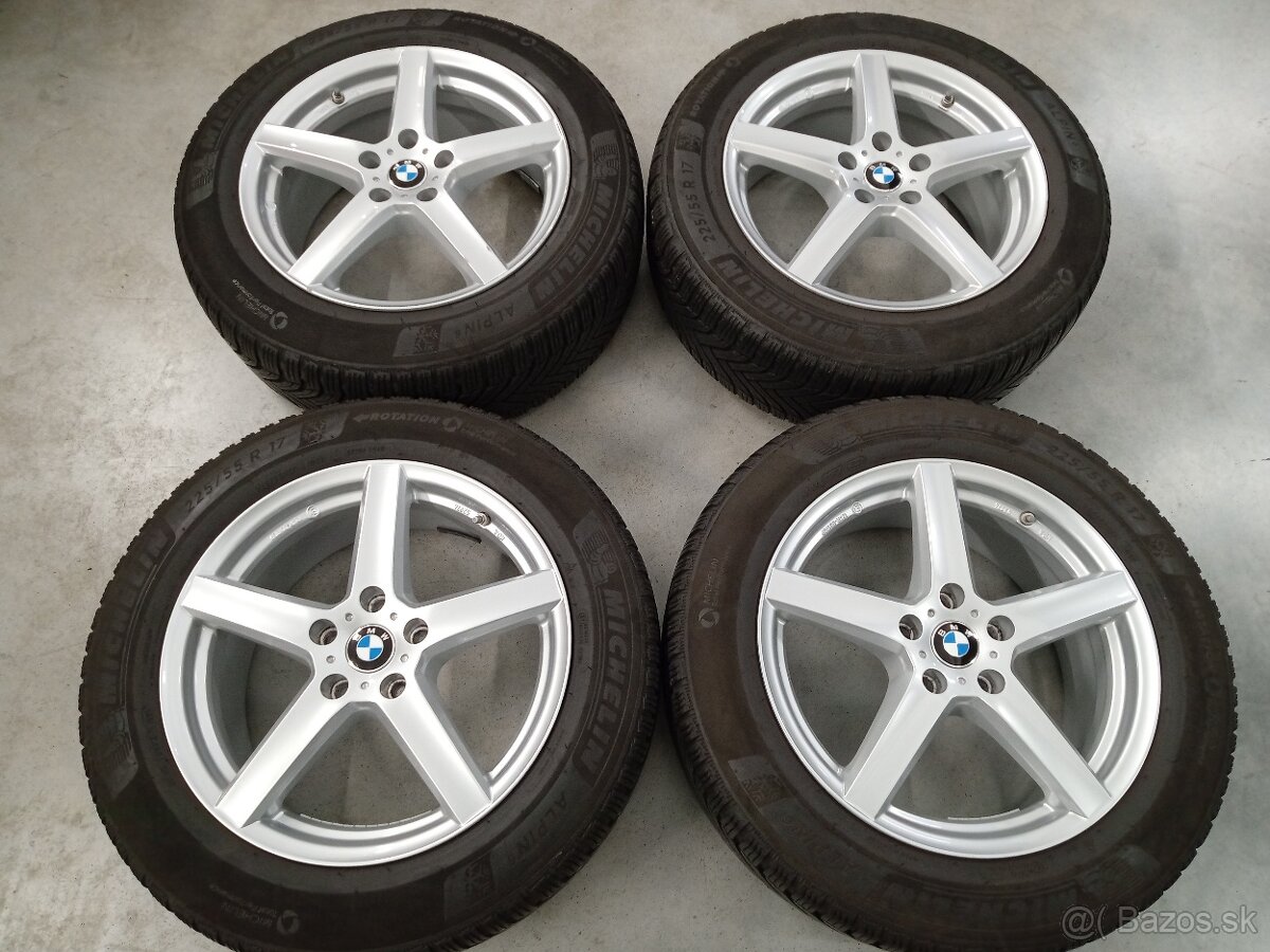 Predam zimne ALU 5x112 R17 7,5J ET52 DEZENT BMW X1 - 2
