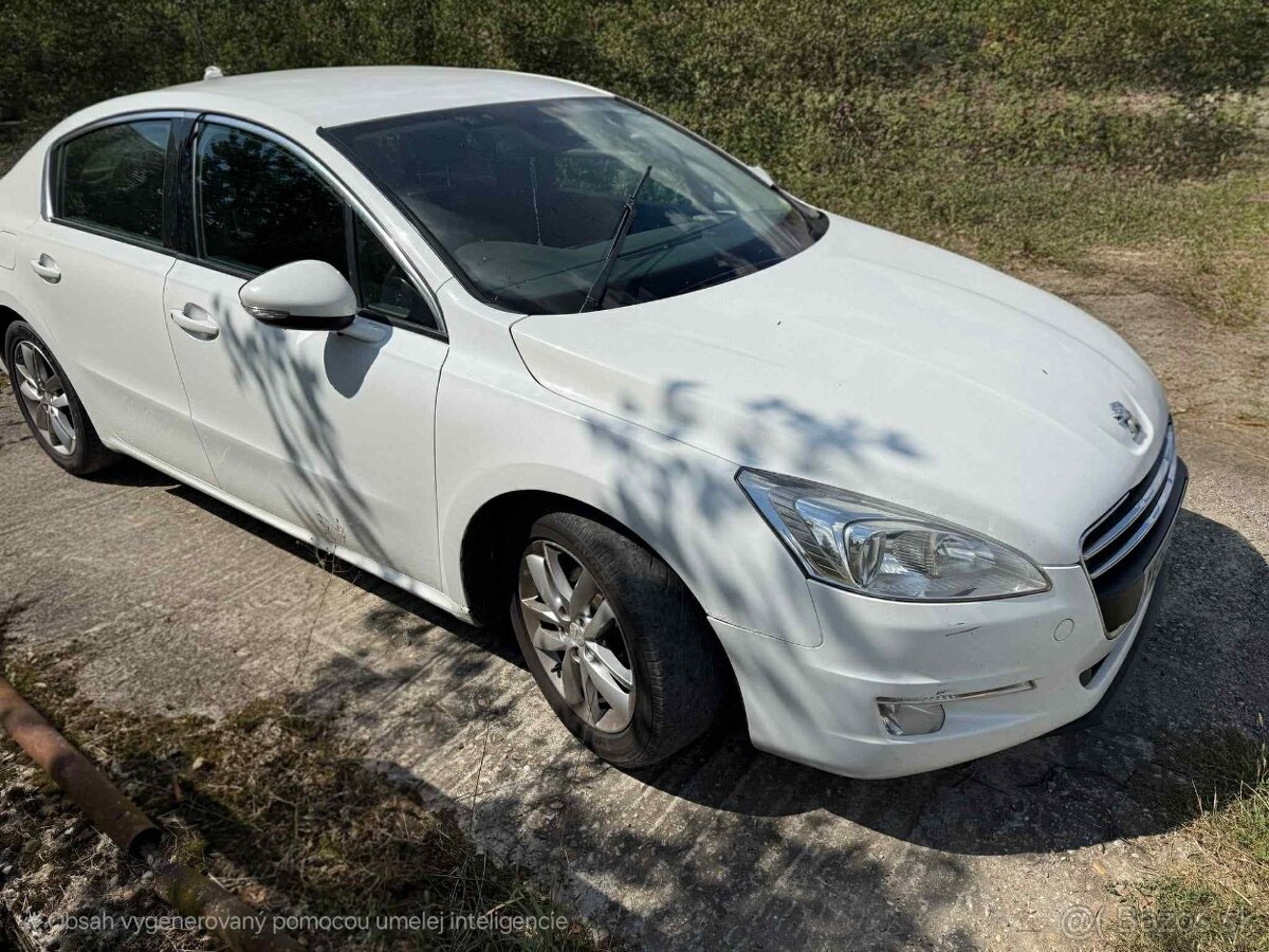 predam diely na peugeot 508 1,6 hdi 82kw 2012 poštou aj kuri - 2