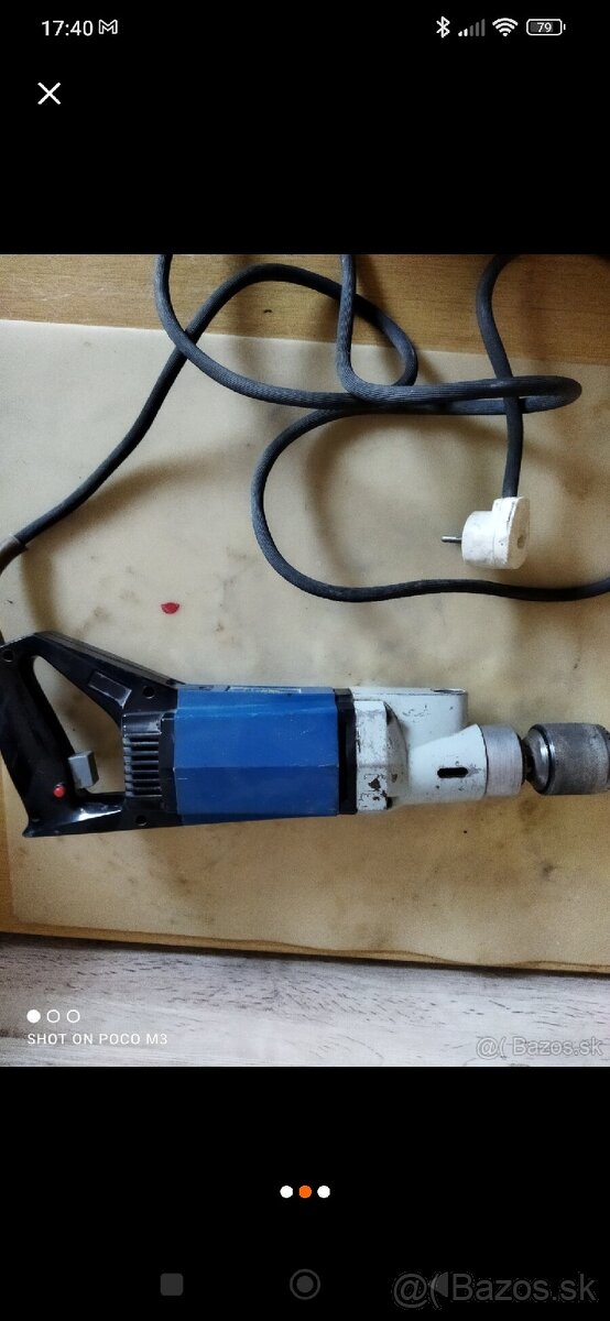 Vŕtačka EV 416 so stojanom - 2