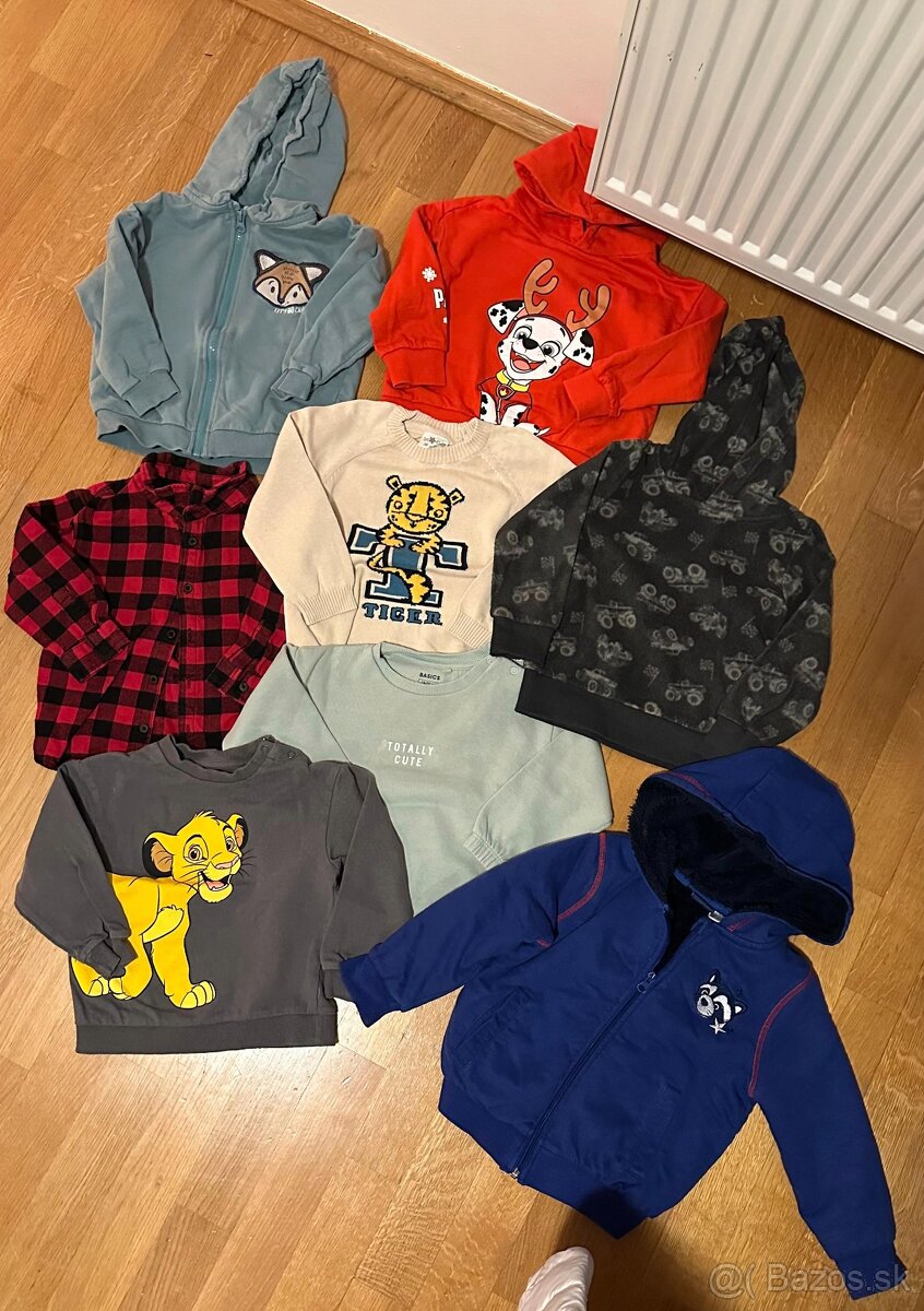 Oblečenie 92-98 - 2