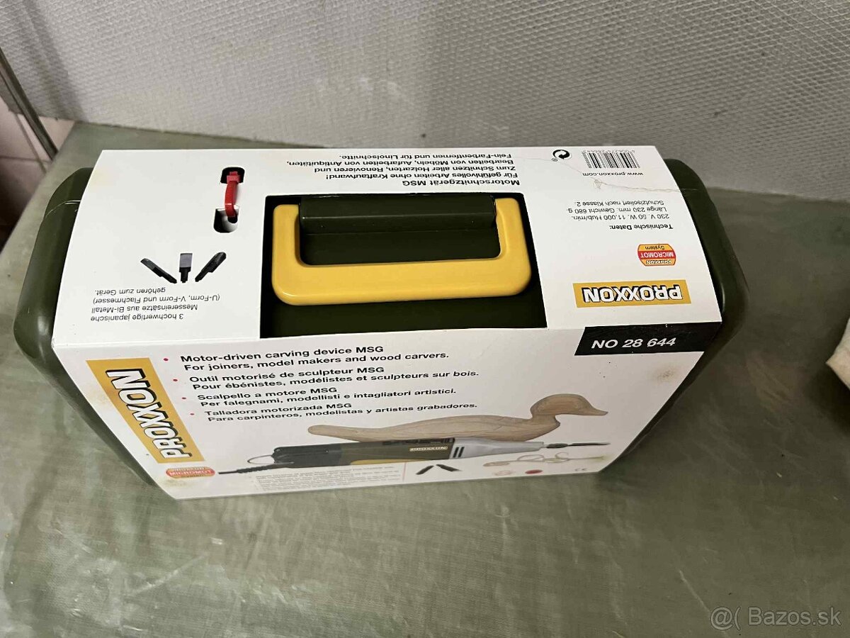 Predám nové elektrické dláto Proxxon MSG - 2