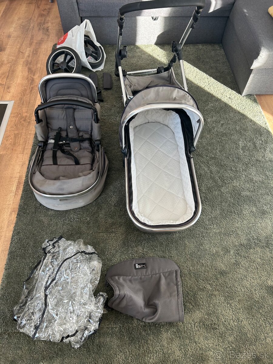 Kočík Moon SCALA + autosedačka Cybex atóm M - 2