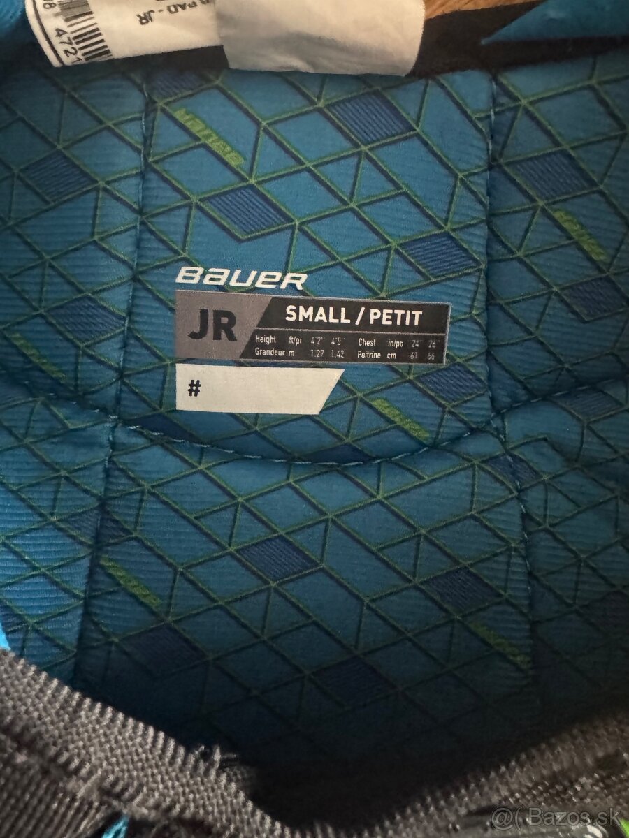 Hokejová vesta Bauer junior - 2