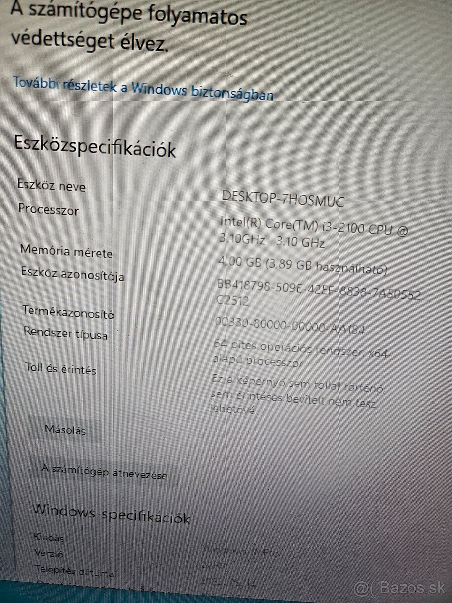 Hp pc+lg monitor - 2