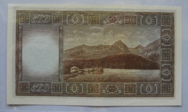 Bankovka 500 Kčs 1946 - 2