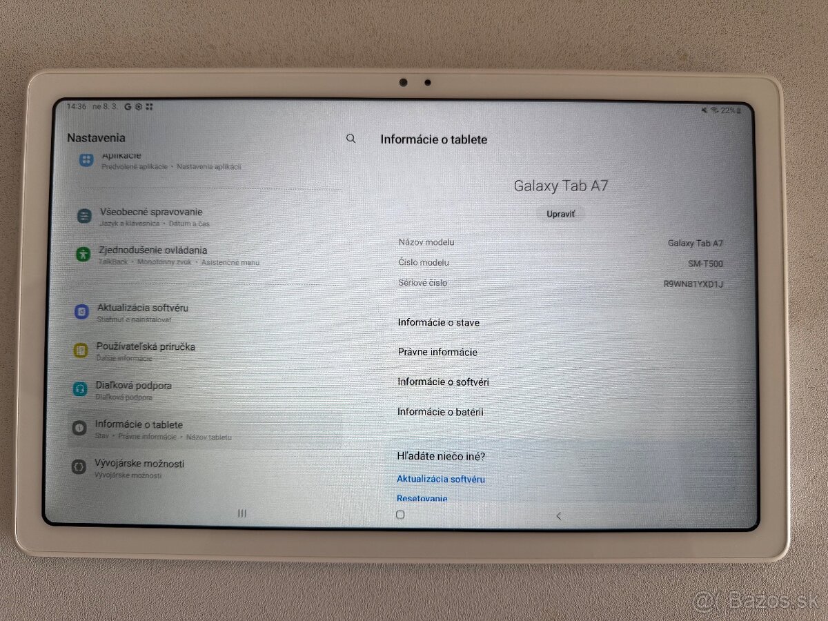 Samsung Galaxy Tab A7 - 2
