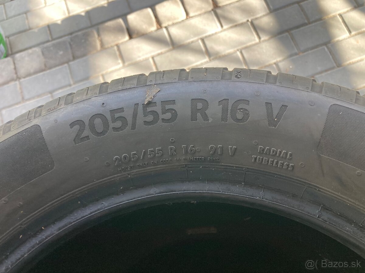 205/55R16 Continental letne - 2