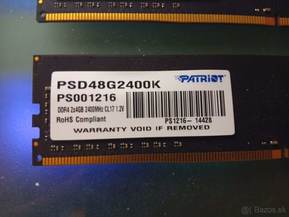DDR4 2x8GB - 2