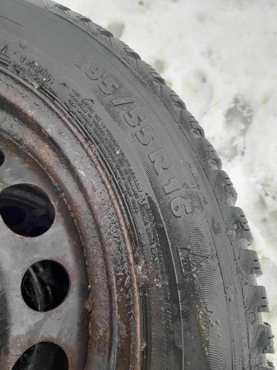 Predam celoročne pneumatiky 4ks 195/55r16 - 2