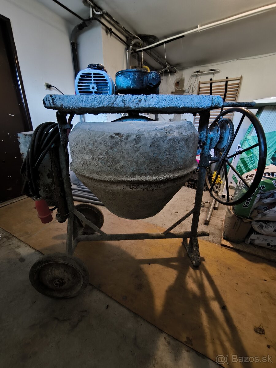 Stavebna miesacka na 380V + kabel - 2