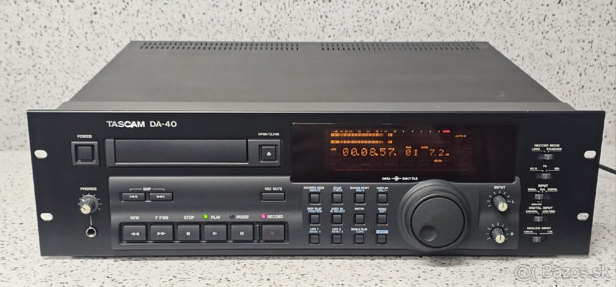 TASCAM DA-40 》Digital Audio Tape DAT Player/Recorder 》Japan - 2