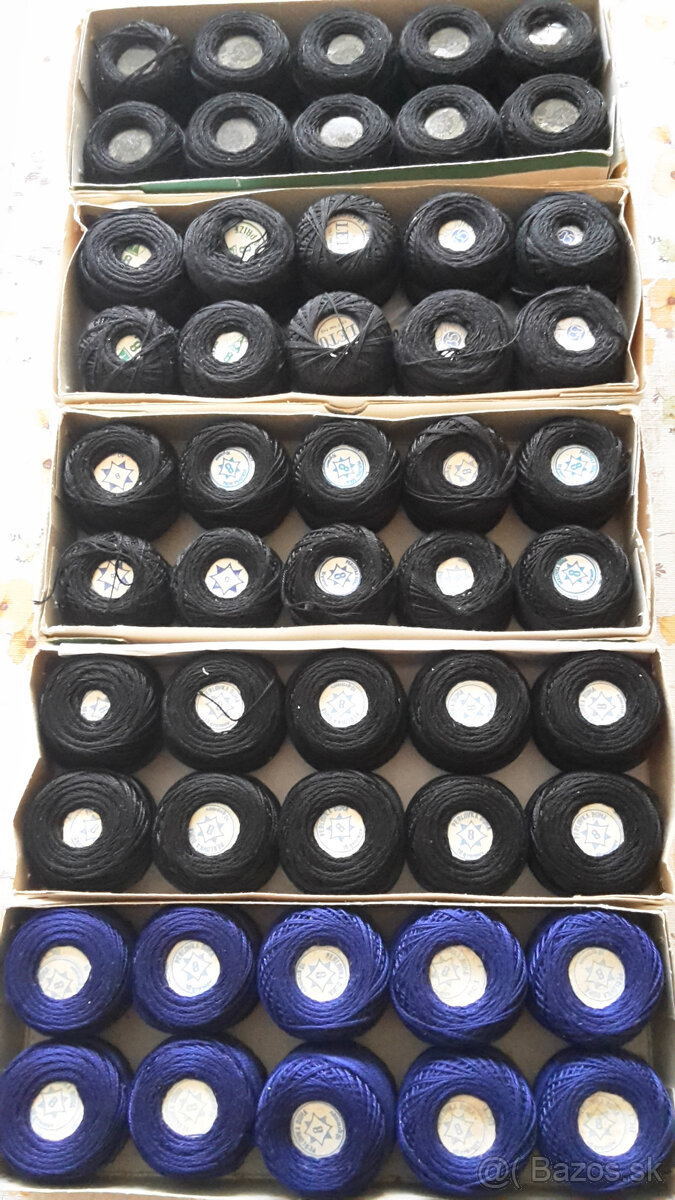 Vyšívacia priadza PERLOVKA - 2