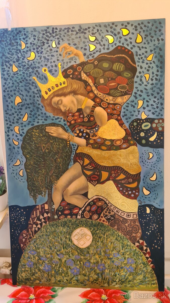 Olejomaľba na lepenke - 2