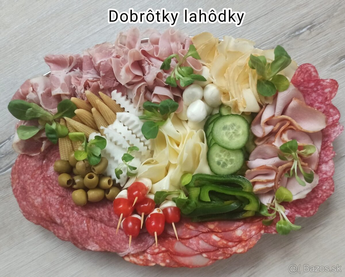 Studené misy, jednohubky,kanapky - 2