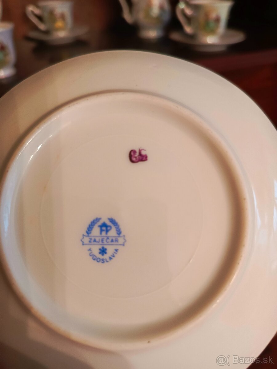 Perleťový porcelánový set Zajecar - 2