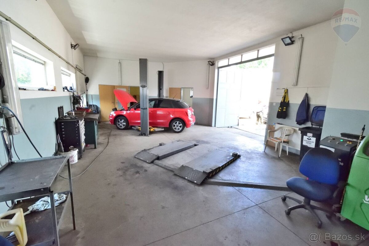 Prenájom podnikateľského objektu s 3 izb. bytom v Nitre EXKL - 2