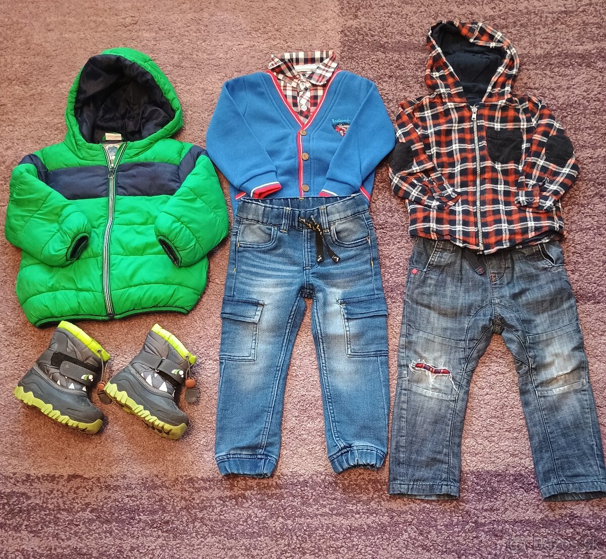 Balík pre chlapčeka veľkosť 98 jeseň/zima - 2