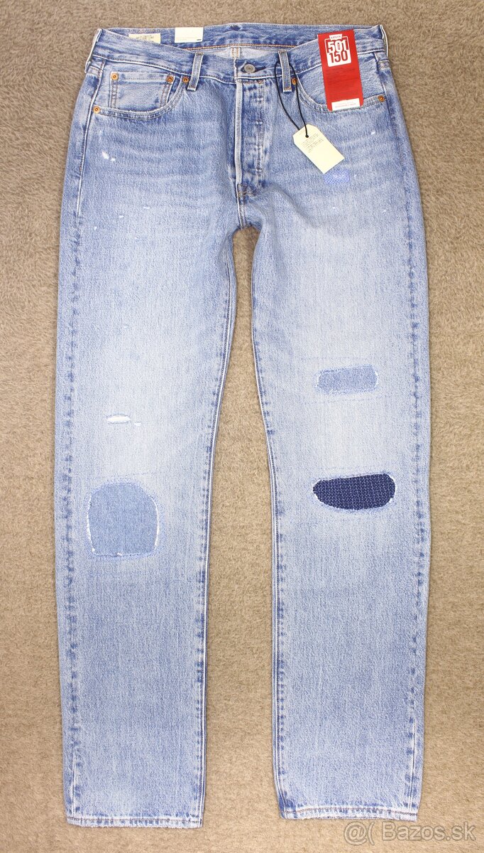 Džíny Levi's 501 W32 L34 - 41x84x113x20 cm o088 - 2