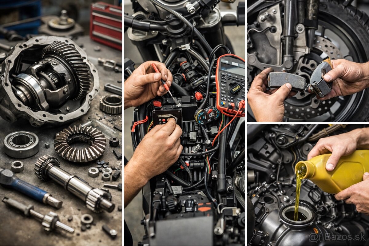 Opravy Motoriek a Štvorkoliek - 2