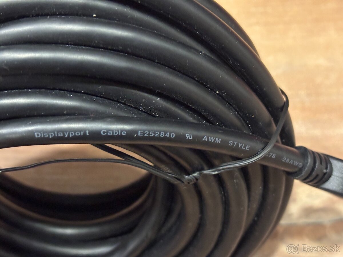 PremiumCord DisplayPort prepojovací tienený 10m - 2