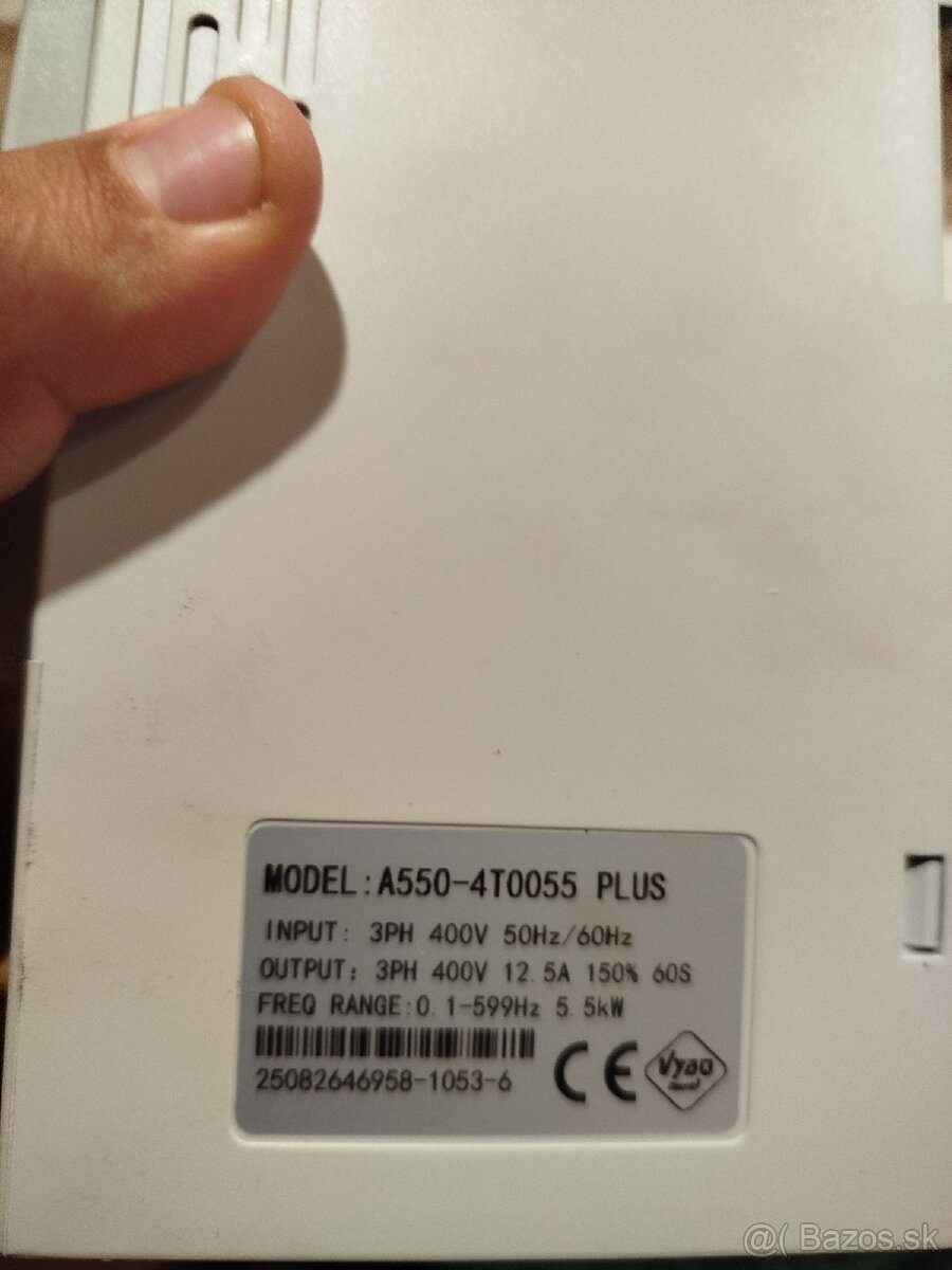 Frekvenčný menič 400V 3f - 2