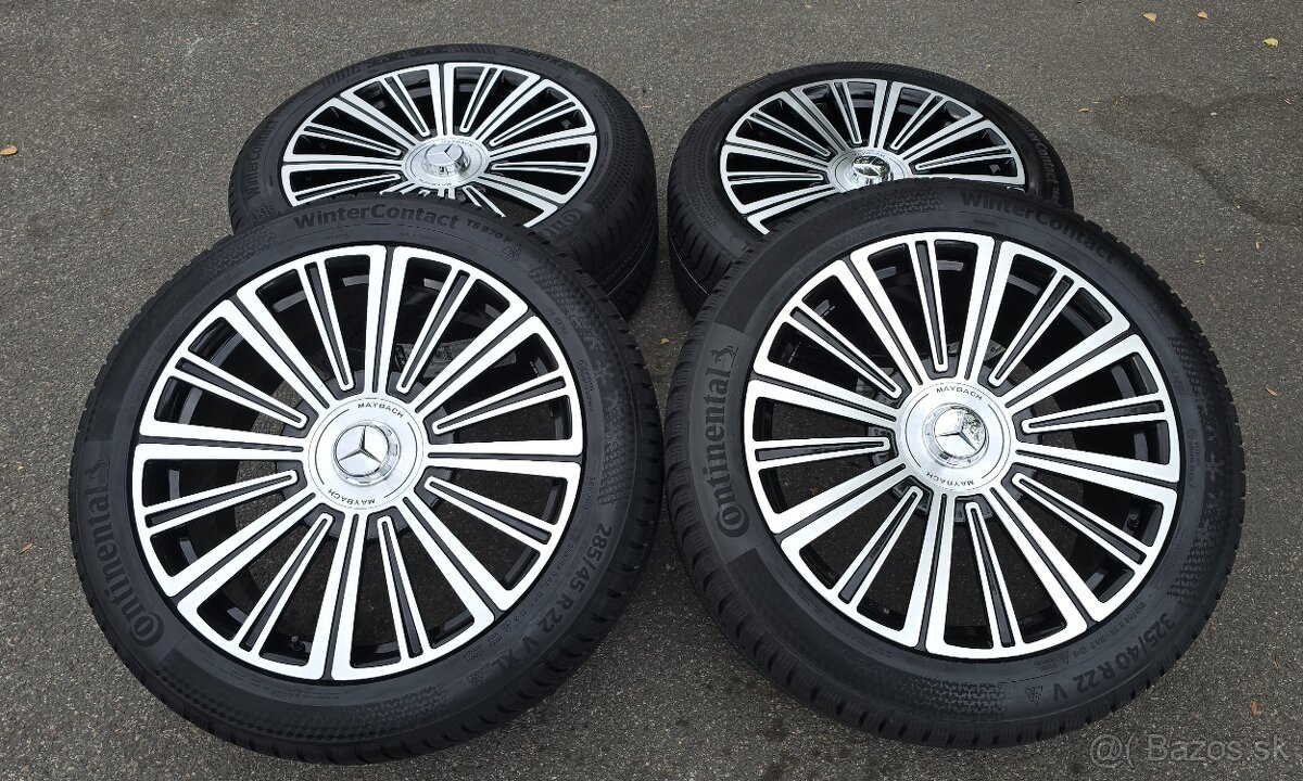nová sada 22“ kovaných FORGED design Maybach+zimní pneu - 2