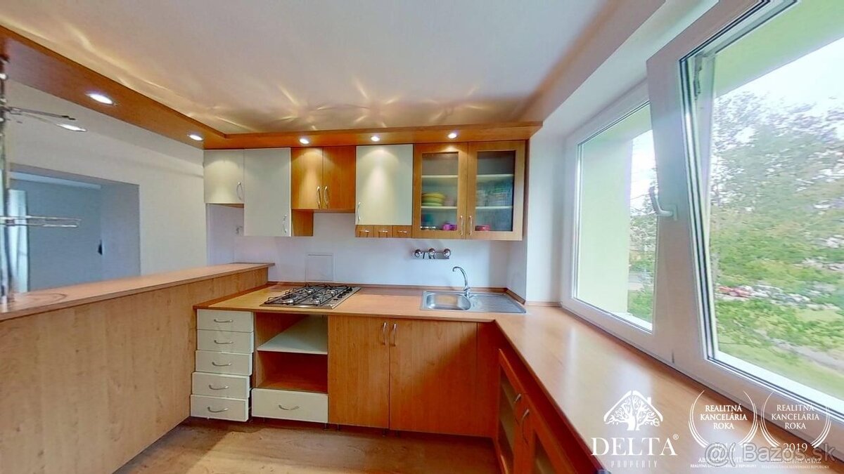 DELTA - Zrekonštruovaný a dispozične zmenený 2-izbový byt s - 2