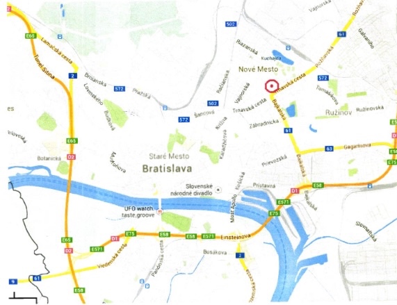 Byt s veľkorysou rozlohou, Bajkalská - TRI VEŽE - 2