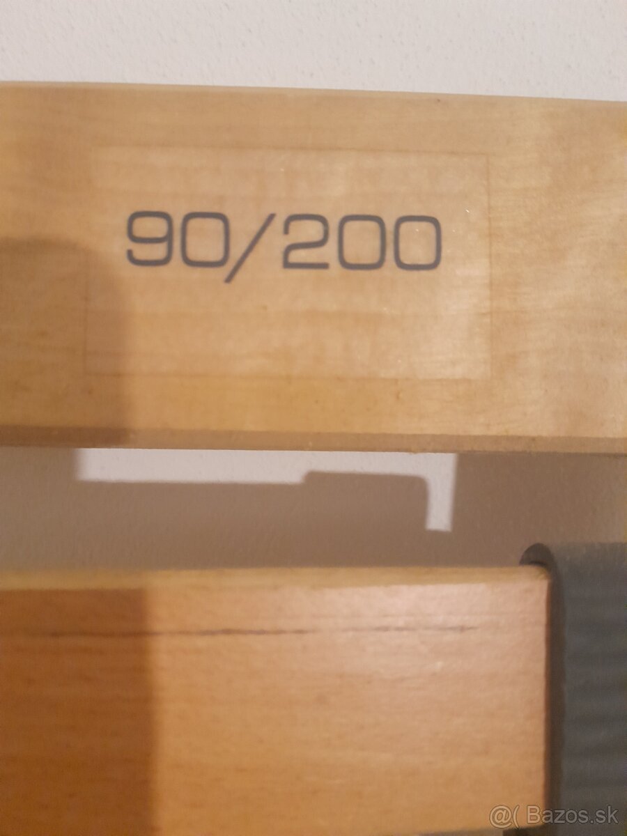Rošt do postele 90 × 200 cm - 2