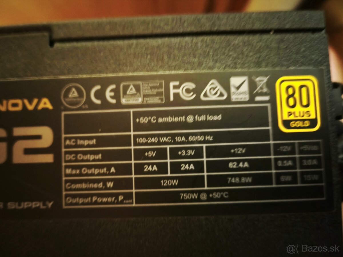 EVGA G2 supernova 750watt - 2