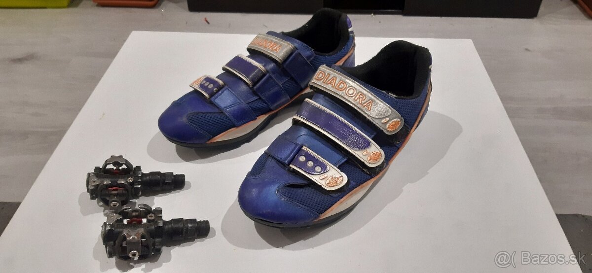 Cyklistické tretry diadora 42 - 2