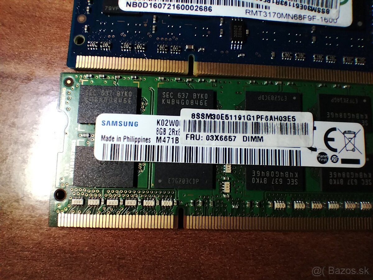 DDR3 pre notebook - 2