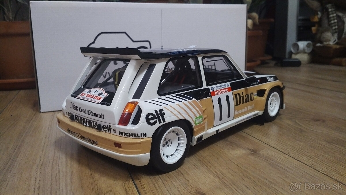 Predam model Renault Maxi 5 Turbo v mierke 1:12 - 2