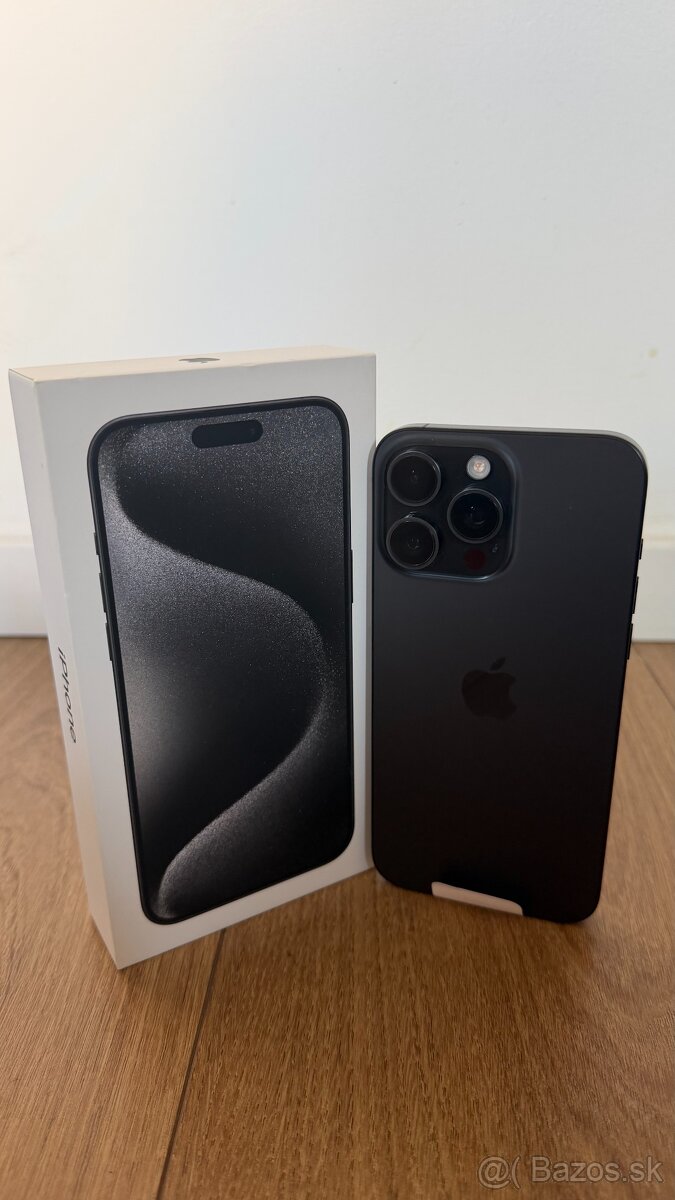 iPhone 15 Pro Max 256GB Black Titan - 2