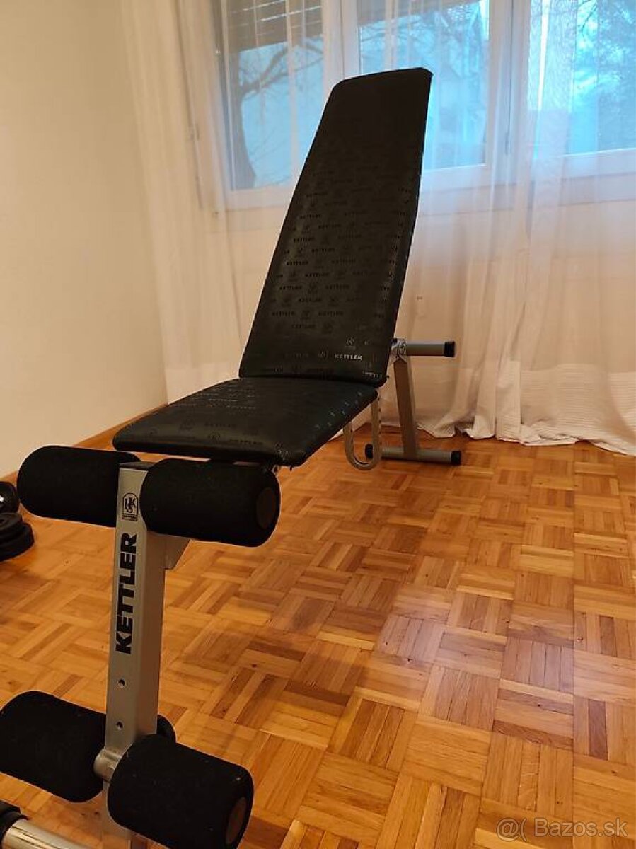 Nová Polohovateľná Lavička KETTLER - 2