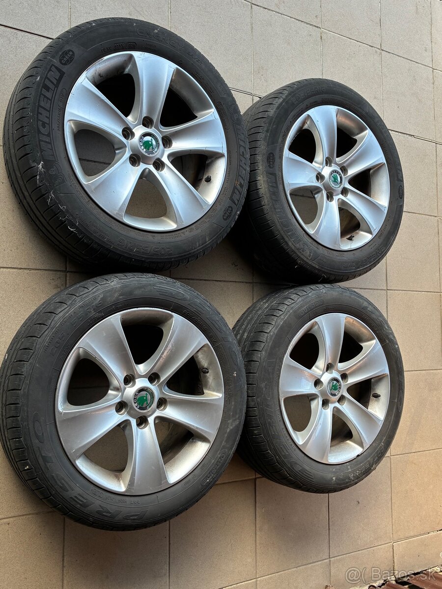 Škoda disky r16 octavia/superb2 - 2