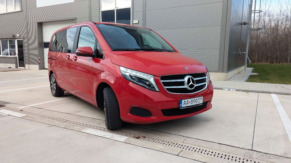 Mercedes v class trieda v 200d compact 7-miestny - 2