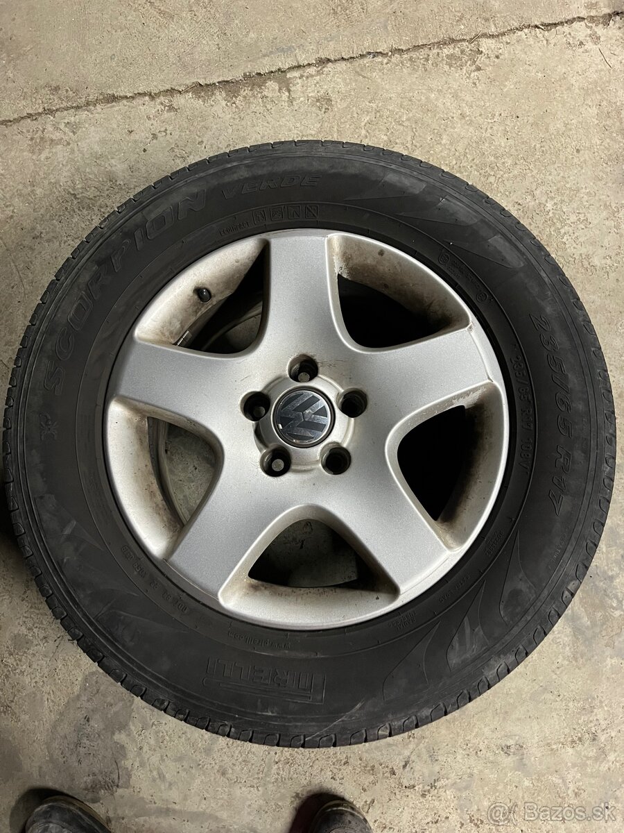 Touareg 7L 5x130 r17 pirelli scorpion letné - 2