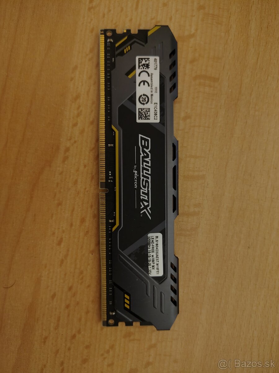 Ballistix 16gb ddr4 3200mhz - 2