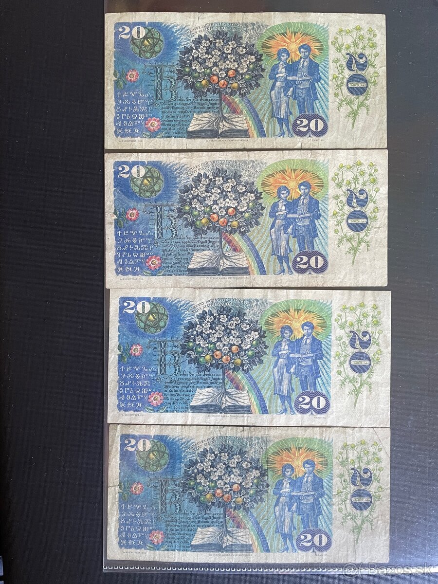 Predam 20 Kčs 1988 - 2