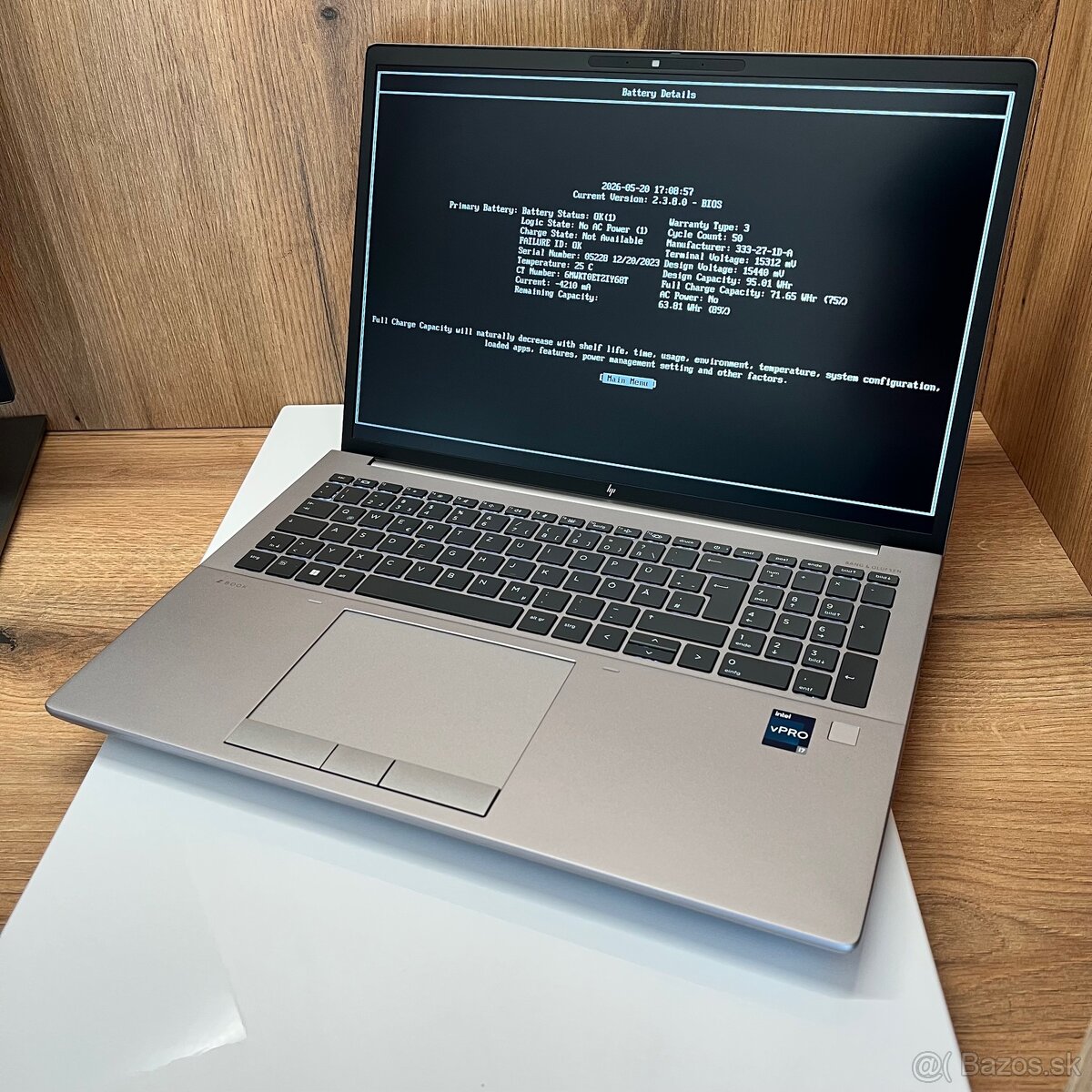 Zbook Fury G10 | +Onsite Záruka - 2