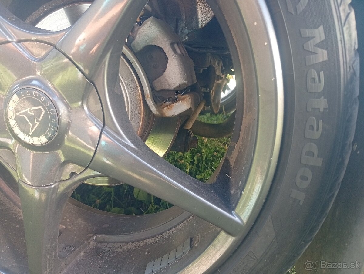 Predám kolesá Wolfrace 5x100 225/40 R18 - 2